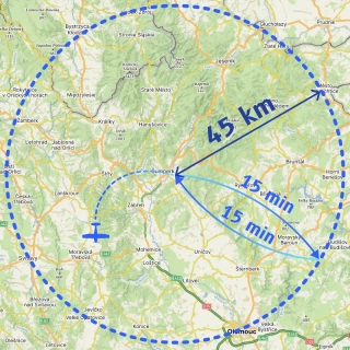 30 letových minut