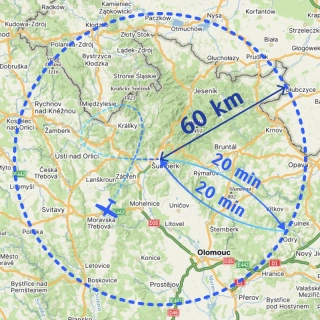 40 letových minut